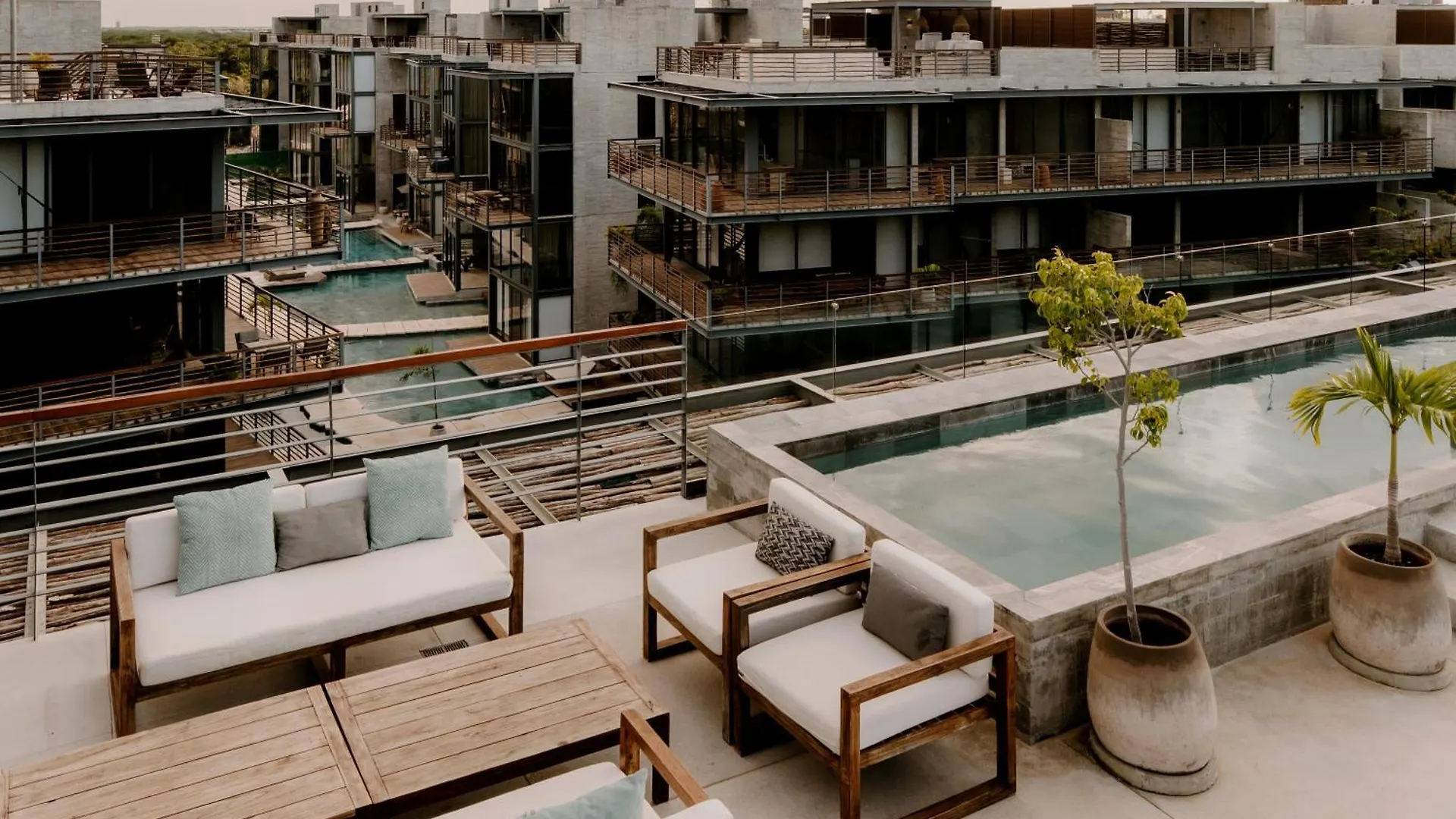 Luxe 3Br Ph Cenote, Sauna, Gym & Pool Included 툴룸 0*,